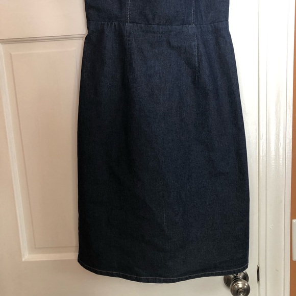 American Eagle Jean Dress, Spaghetti Strap, Size 6 - Picture 10 of 15